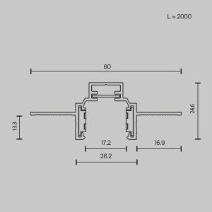 Шинопровод Busbar trunkings Exility TRXM034-422B