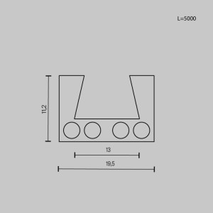Шинопровод Busbar trunkings Elasity TRX160-115B