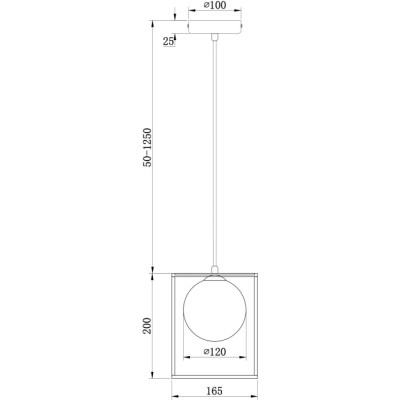 Подвесной светильник Trinity FR5113PL-01G