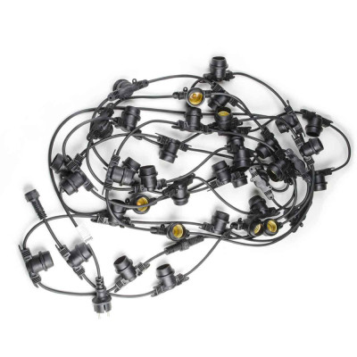 Гирлянда  UDL-K110 40/E27/10M IP65 BLACK BELT-LIGHT