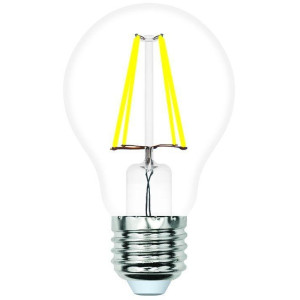 Лампочка светодиодная филаментная LED-A60-SLF LED-A60-6W/3000K/E27/CL/SLF