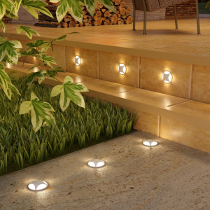 Встраиваемый светильник уличный Step 3 MRL LED 1106 белый